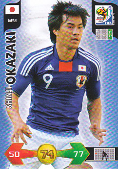 Shinji Okazaki Japan Panini 2010 World Cup #225